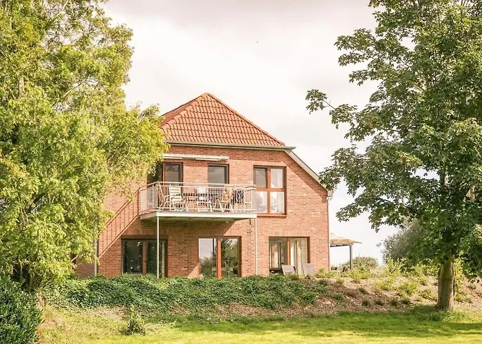 公寓 Morgenroete - Weserblick -harriersand