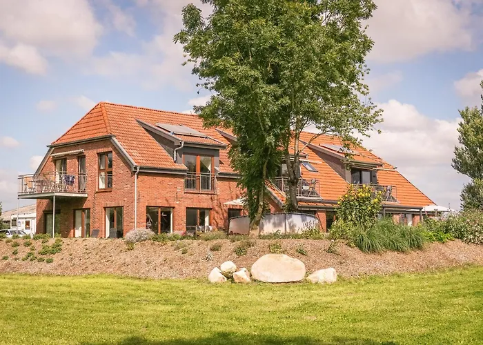 公寓 Morgenroete - Weserblick -harriersand