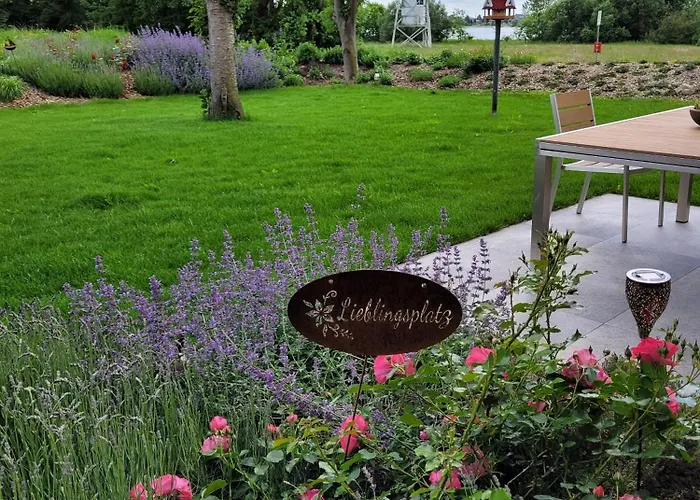 公寓 Morgenroete - Weserblick -harriersand Schwanewede