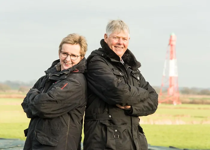 公寓 Morgenroete - Weserblick -harriersand Schwanewede